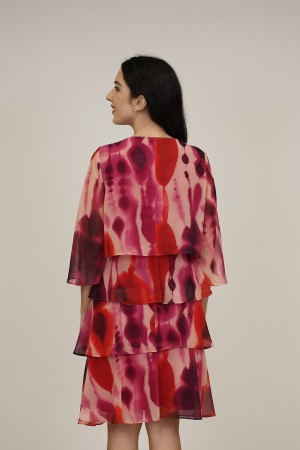 Long Midi Layers Dress | M47 Modas Benidorm