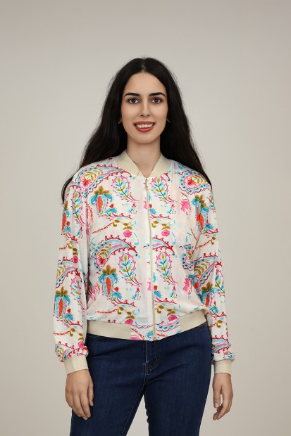 Bomber Estampada| Nueva Coleccion| M47 modas Benidorm