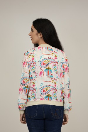 Bomber Estampada| Nueva Coleccion| M47 modas Benidorm