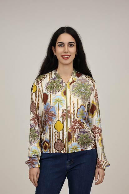 Bomber Estampada| Nueva Coleccion| M47 modas Benidorm