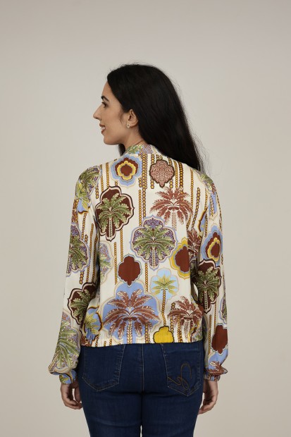 Bomber Estampada| Nueva Coleccion| M47 modas Benidorm