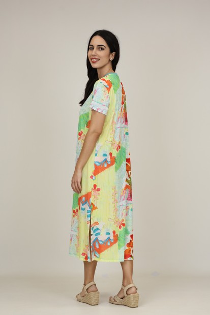 Boho Multicolored Dress| M47 Modas Benidorm