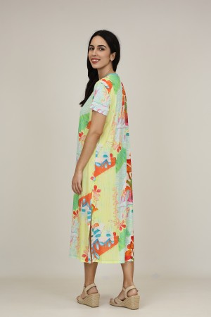 Boho Multicolored Dress| M47 Modas Benidorm