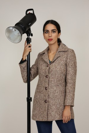 Short Cloth Coat | New In| M47 Modas Benidorm