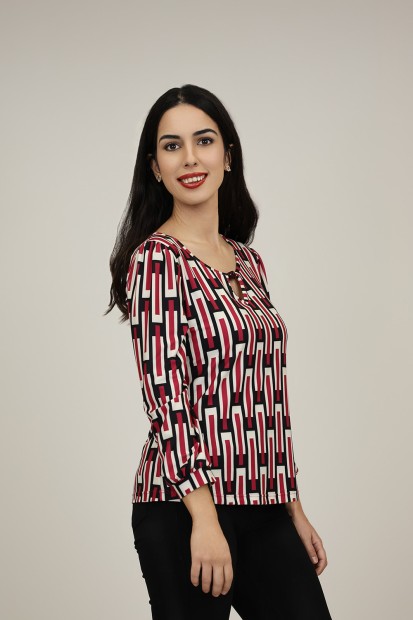 Positional Print Jeans Twinset| M47 Modas Benidorm