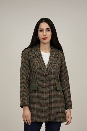 Abrigo Corto de Mujer| Abrigo tweed| M47 Modas Benidorm