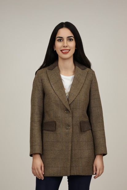 Abrigo Corto de Mujer| Abrigo tweed| M47 Modas Benidorm