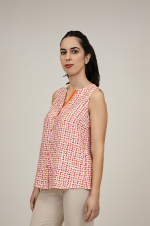 Camisa de Mujer Viscosa ECO| Blusa Fluida|  M47 Modas Benidorm