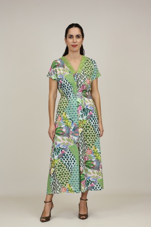 Boho Multicolored Dress| M47 Modas Benidorm