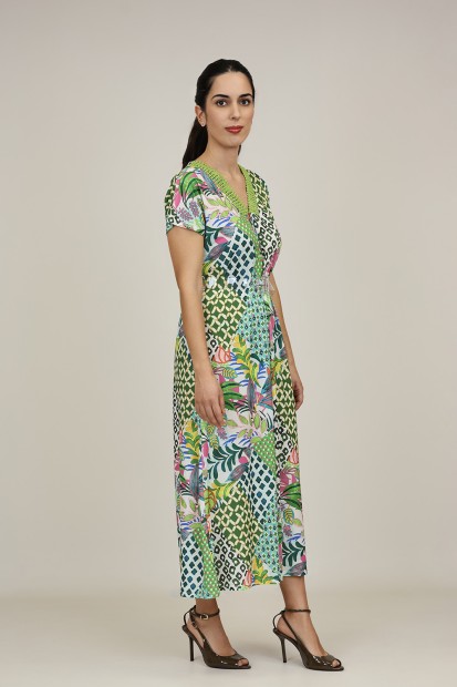 Boho Multicolored Dress| M47 Modas Benidorm