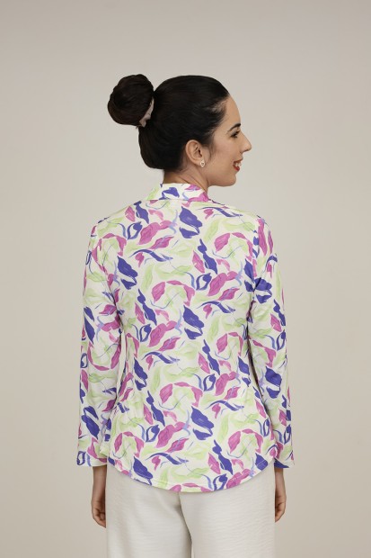 Camisa Estampada de Mujer| Camisa Coordinada| M47 Modas Benidorm