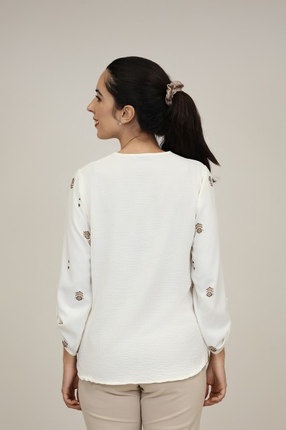 Blouse Paisley Print| M47 Modas Benidorm