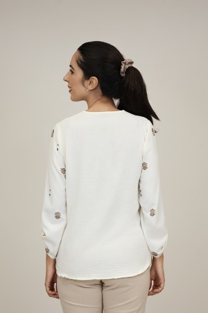 Blouse Paisley Print| M47 Modas Benidorm