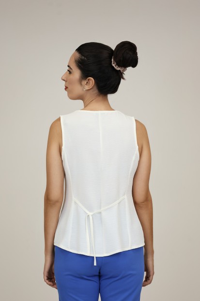 Blue Jeans Leatherette Details| M47 Modas Benidorm