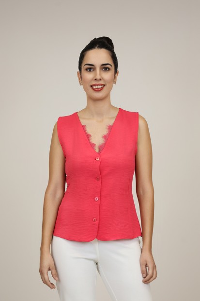 Blue Jeans Leatherette Details| M47 Modas Benidorm