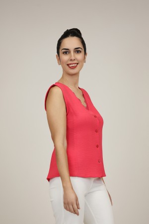 Blue Jeans Leatherette Details| M47 Modas Benidorm