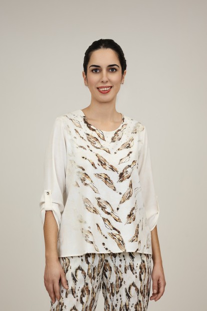 Blouse Paisley Print| M47 Modas Benidorm
