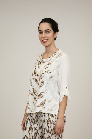 Blouse Paisley Print| M47 Modas Benidorm