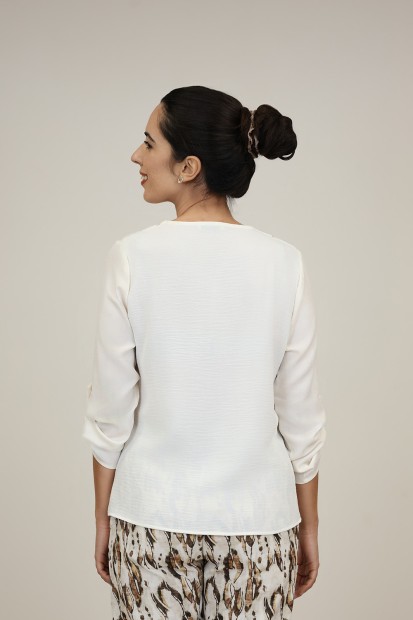 Blouse Paisley Print| M47 Modas Benidorm