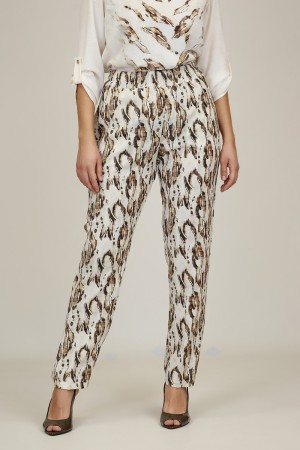 Pantalones de Mujer| Pantalon Palazzo Animal Print | M47 Modas Benidorm