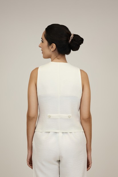 Blue Jeans Leatherette Details| M47 Modas Benidorm