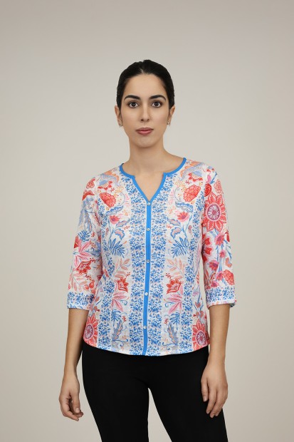 Camisa Liberty de Mujer| Camisa Romántica| M47 Modas Benidorm
