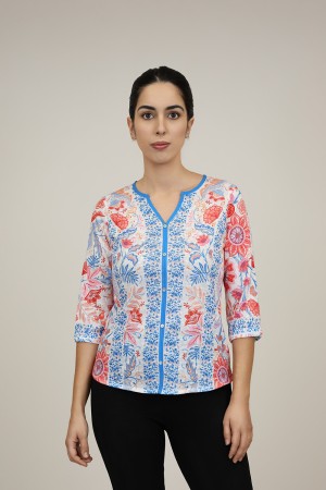 Camisa Liberty de Mujer| Camisa Romántica| M47 Modas Benidorm