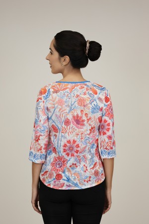 Camisa Liberty de Mujer| Camisa Romántica| M47 Modas Benidorm