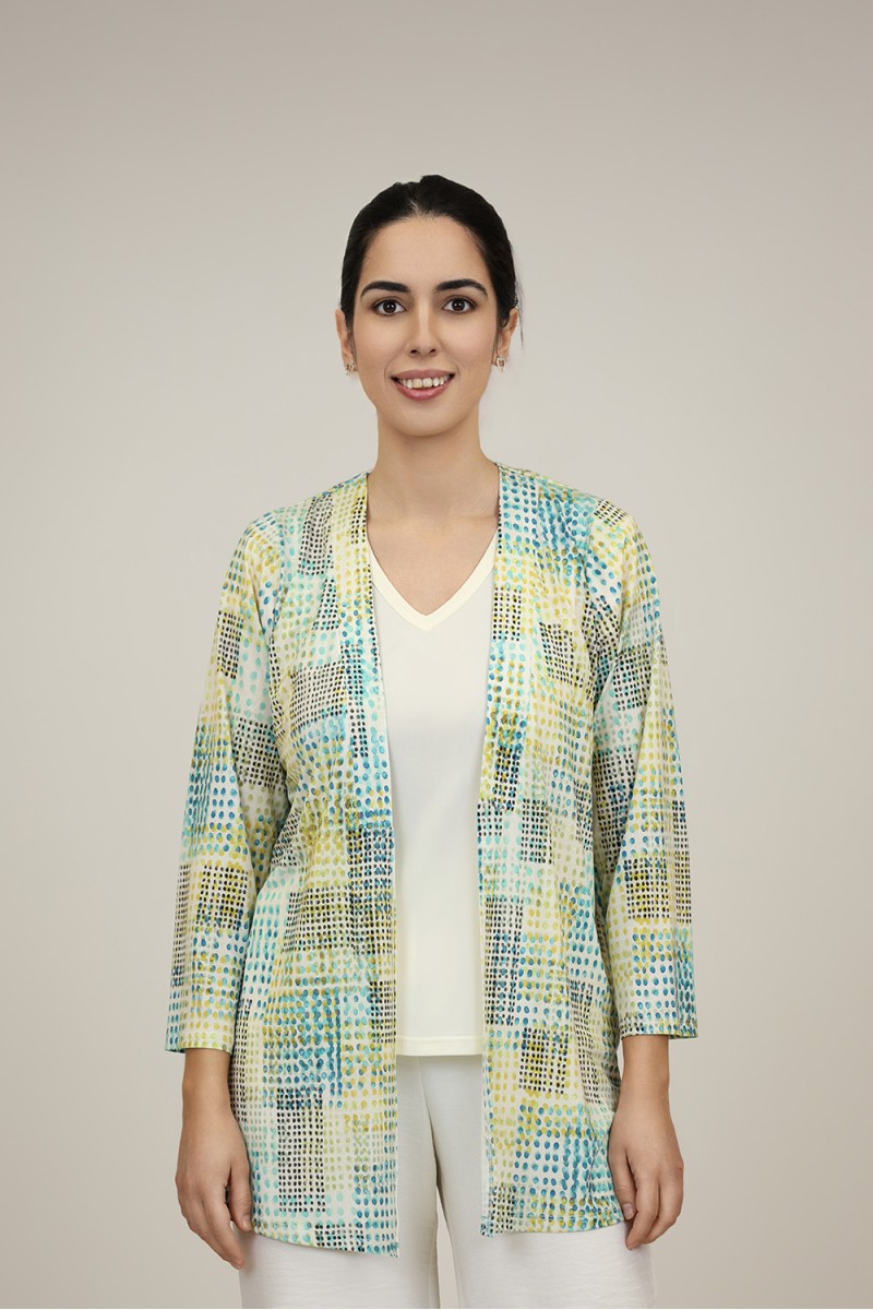 Chaqueta de Punto| Chaqueta Estampada|  M47 modas Benidorm