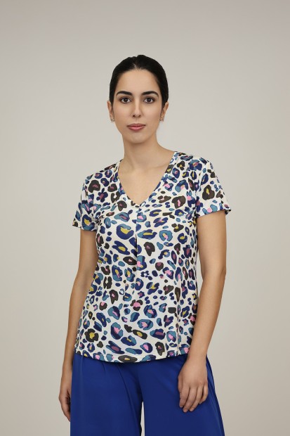 Camisetas y Tops de Mujer| Camiseta Estampada| M47 Modas Benidorm