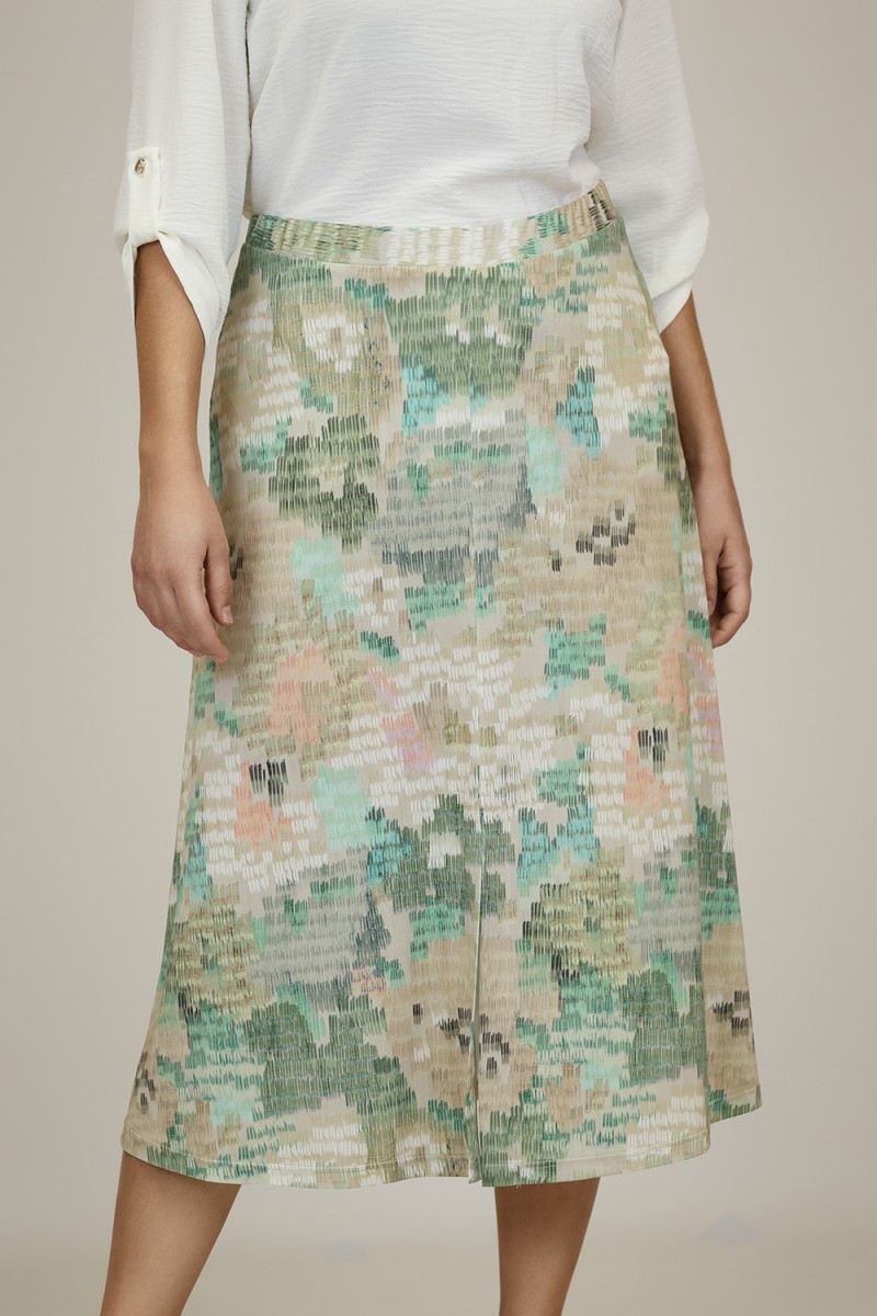 Falda Midi| Falda Estampada| M47 Modas Benidorm