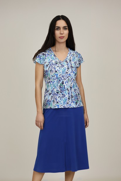 Midi Skirt Liberty Print| M47 Modas Benidorm