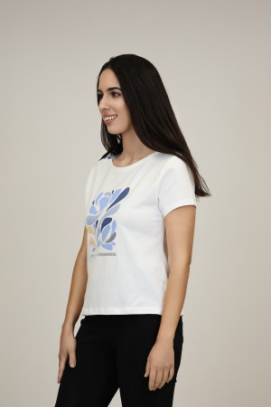 Camisetas de Mujer | Camiseta Lentejuelas M47 Modas Benidorm