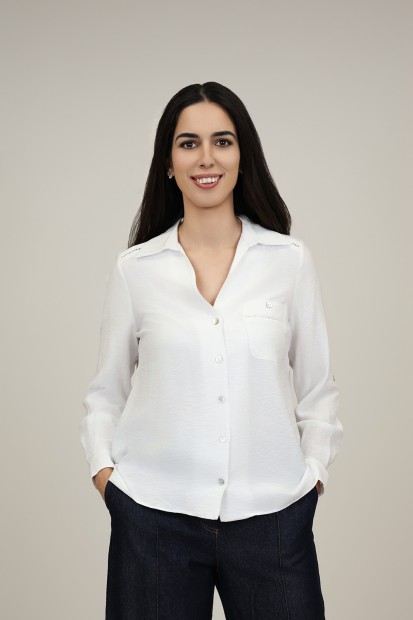 Camisa de Mujer | Camisa Blanca | M47 Modas Benidorm