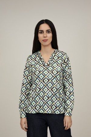 Blouse Paisley Print| M47 Modas Benidorm