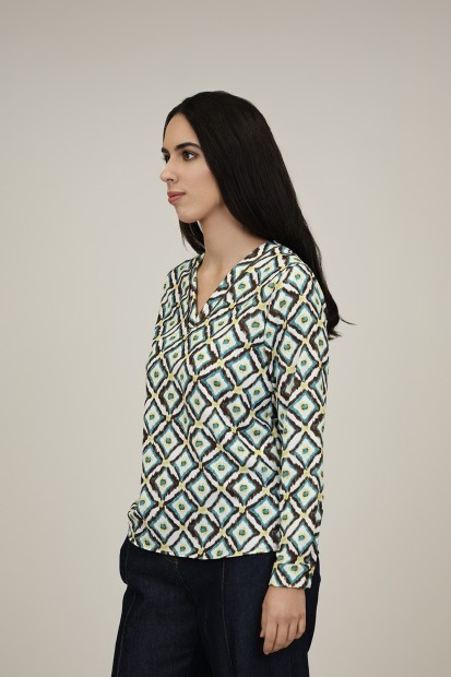 Blouse Paisley Print| M47 Modas Benidorm