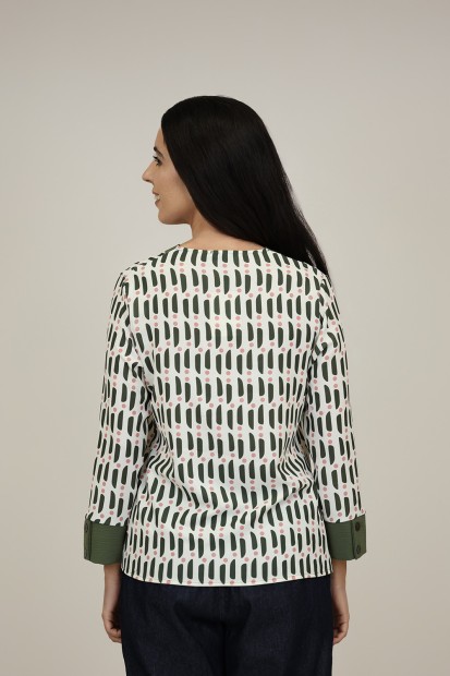 Blouse Paisley Print| M47 Modas Benidorm