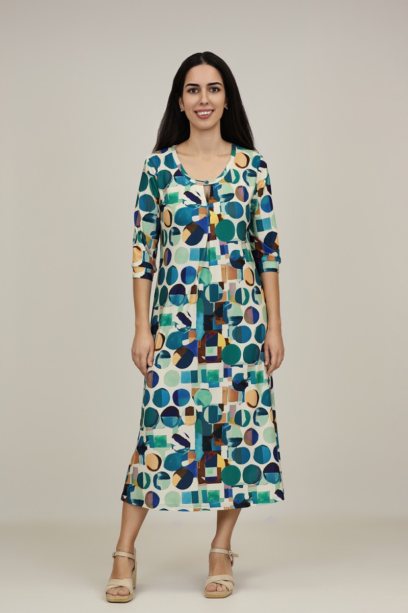 Boho Multicolored Dress| M47 Modas Benidorm