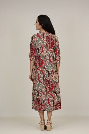 Boho Multicolored Dress| M47 Modas Benidorm