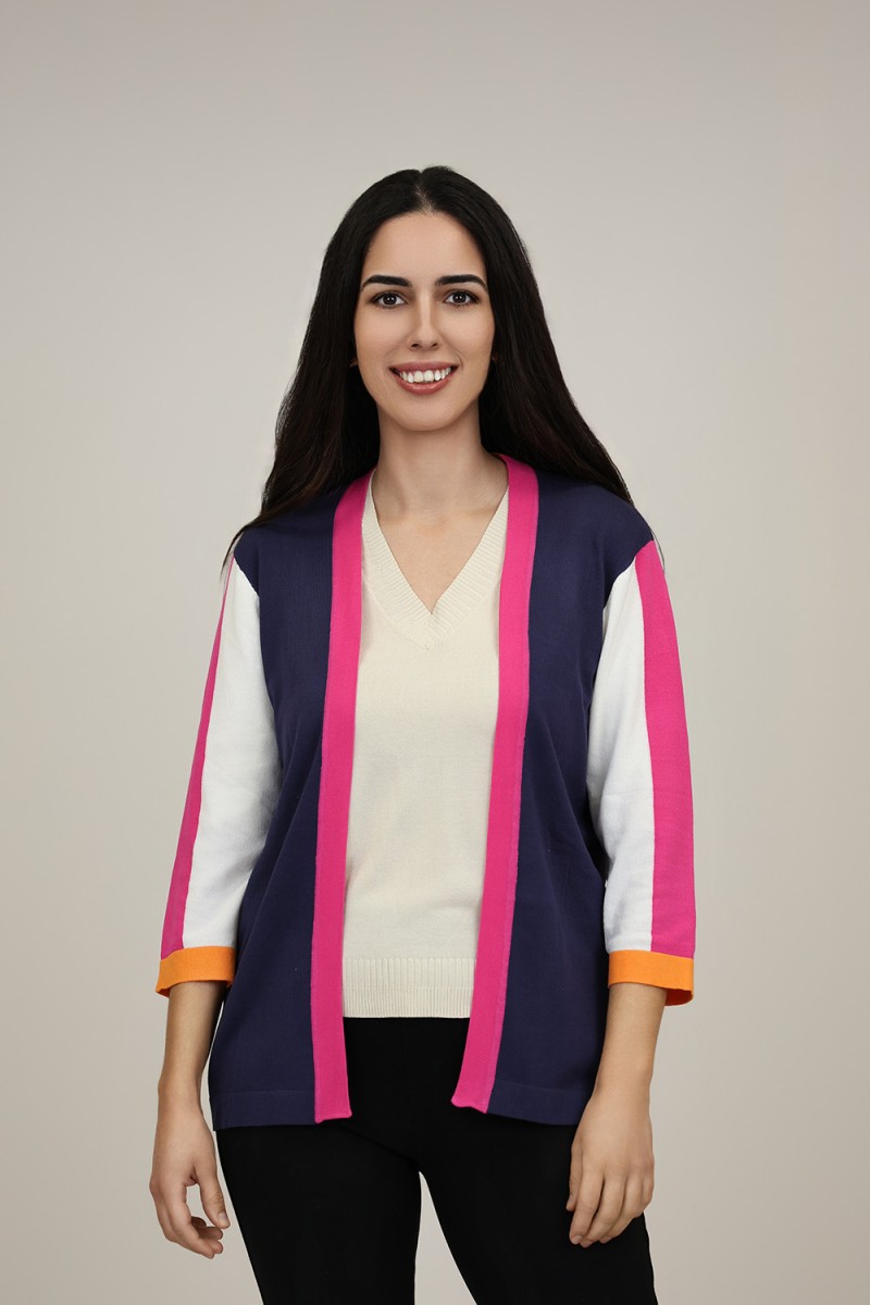 Medium Cardigan Monocolor| M47 Modas Benidorm