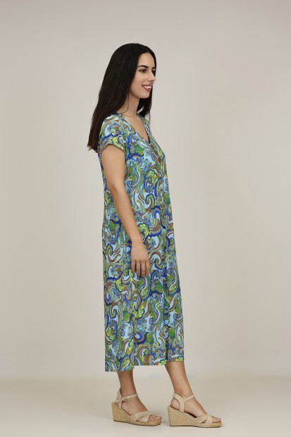 Boho Multicolored Dress| M47 Modas Benidorm