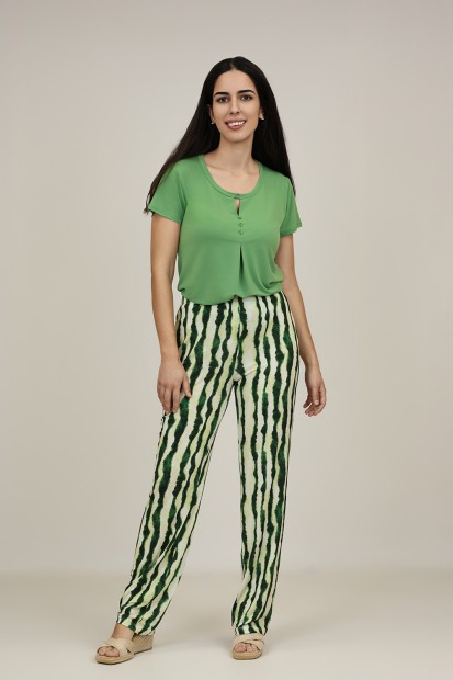 Pantalon de Punto| Pantalon Palazzo|  M47 modas Benidorm