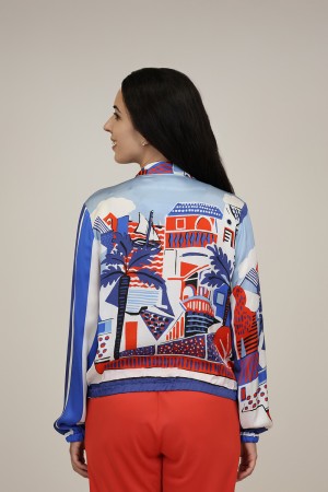 Bomber Estampada| Nueva Coleccion| M47 modas Benidorm