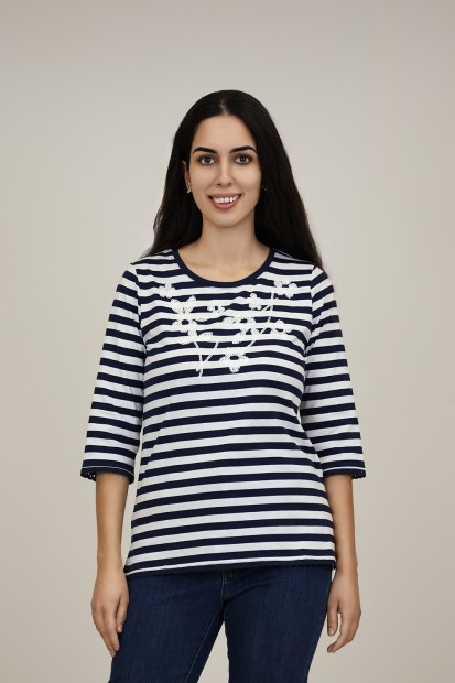 Camiseta Marinera | Camiseta Rayas| M47 Modas Benidorm