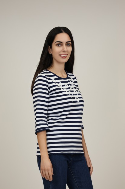 Camiseta Marinera | Camiseta Rayas| M47 Modas Benidorm