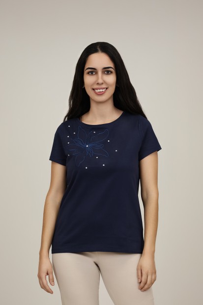 Camisetas de Mujer | Camiseta Navy| M47 Modas Benidorm