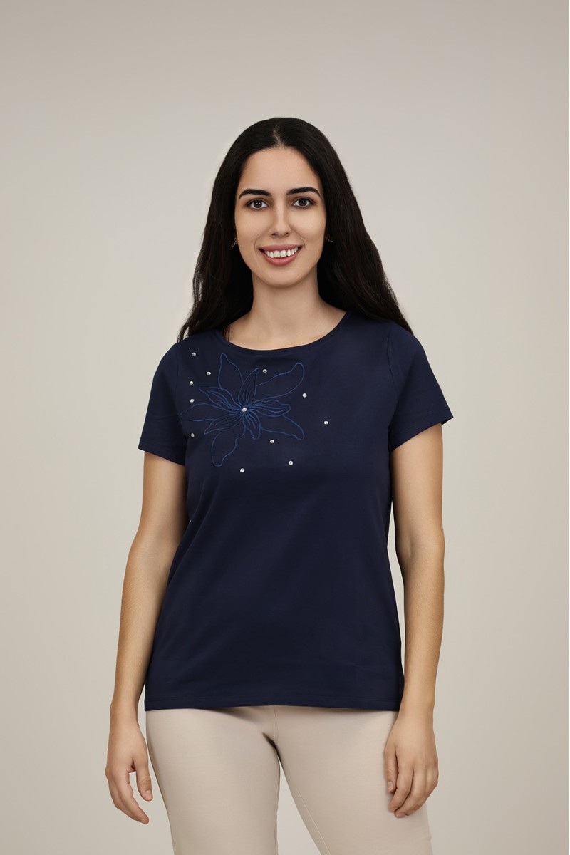 Camisetas de Mujer | Camiseta Navy| M47 Modas Benidorm