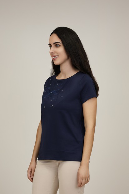 Camisetas de Mujer | Camiseta Navy| M47 Modas Benidorm
