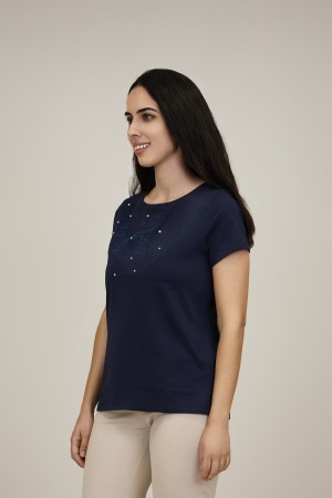 Camisetas de Mujer | Camiseta Navy| M47 Modas Benidorm
