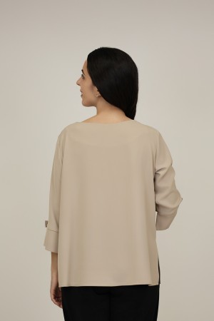 Organic Cotton Shirt Sequins Hearts| M47 Modas Benidorm